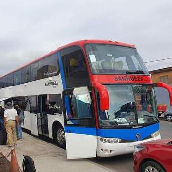 flota de buses sanhueza