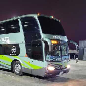 flota de buses sanhueza